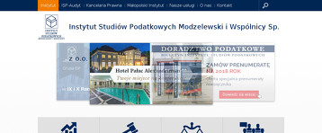 INSTYTUT STUDIÓW PODATKOWYCH MODZELEWSKI I WSPÓLNICY SP. Z O.O.