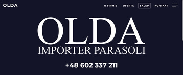 HURTOWNIA PARASOLI IMPORT - EXPORT OLDA